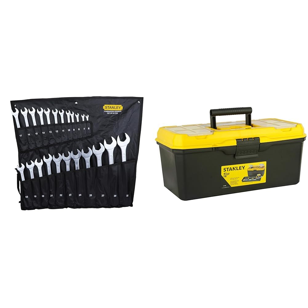 Stanley 23-Piece Combination Spanner Set 70-965 : Amazon.in: Home
