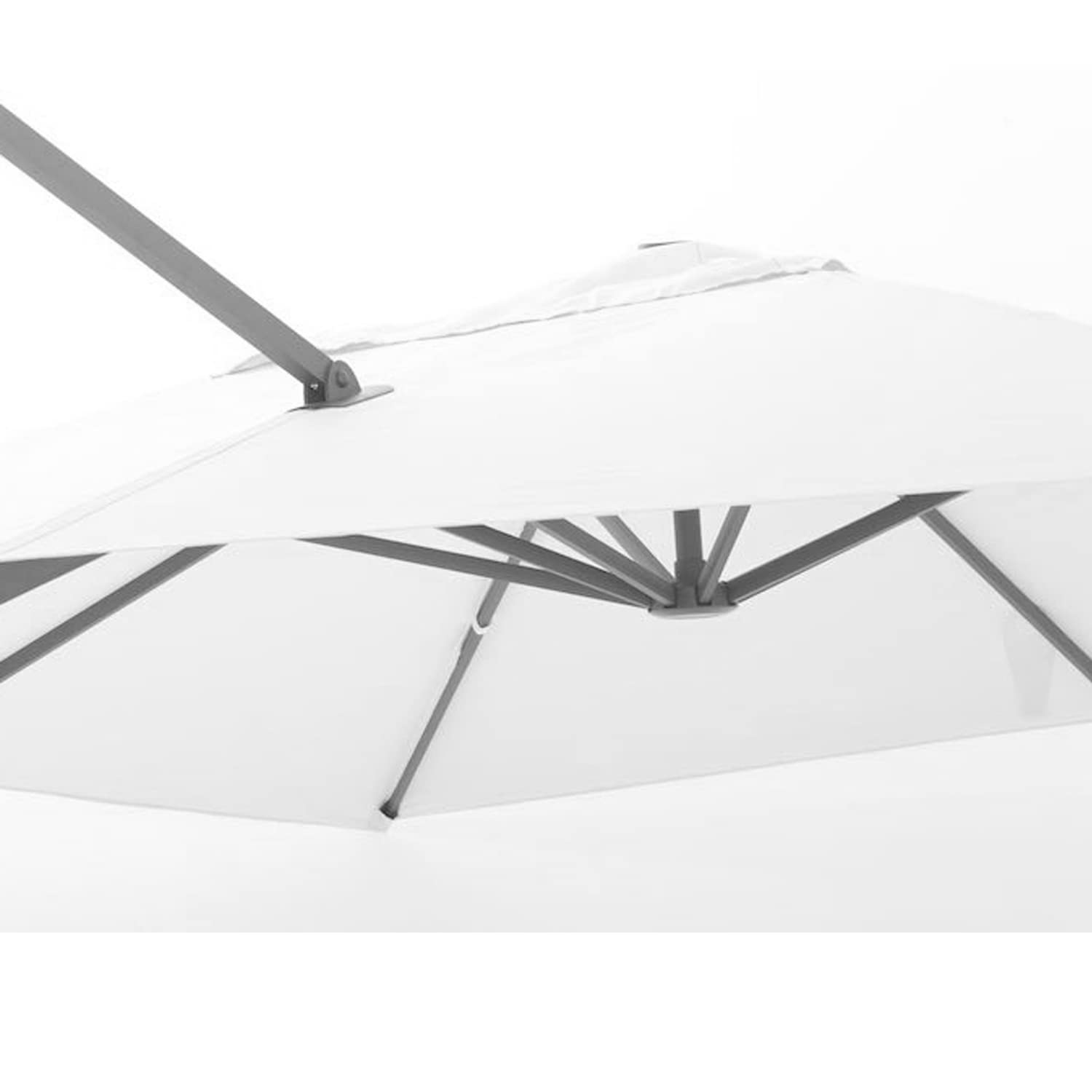 Tettoia di ricambio impermeabile a 6-8 stecche per ombrellone da patio, copertura in tessuto per tavolo da mercato, giardino, piscina, protezione