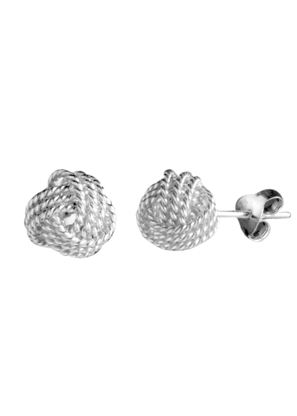 Abhooshan Sterling Silver Twisted Knot Stud Earrings (B019H3KD7K) Amazon Price History, Amazon Price Tracker