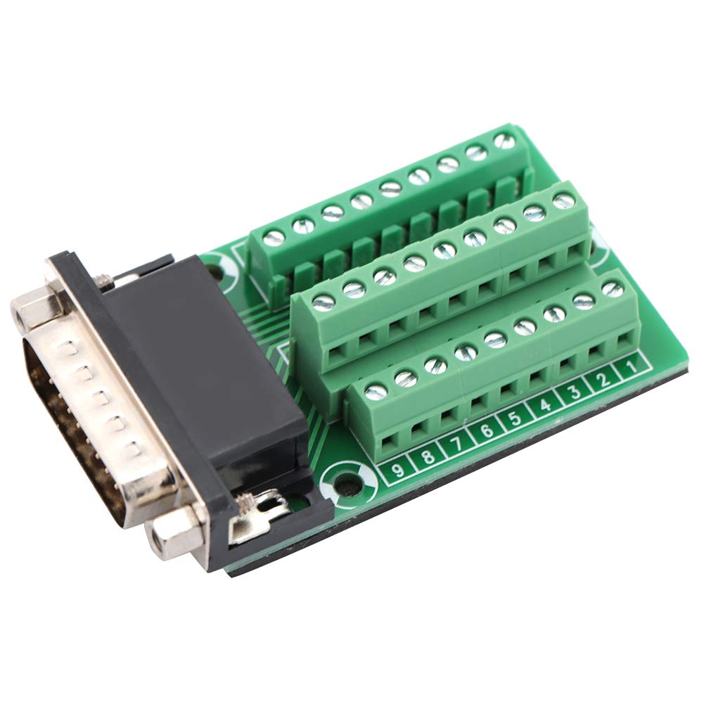 Scheda Breakout DB26 Connettore D-SUB 26 Pin a Terminali PCB per Interfaccia Computer Progetti Elettronici