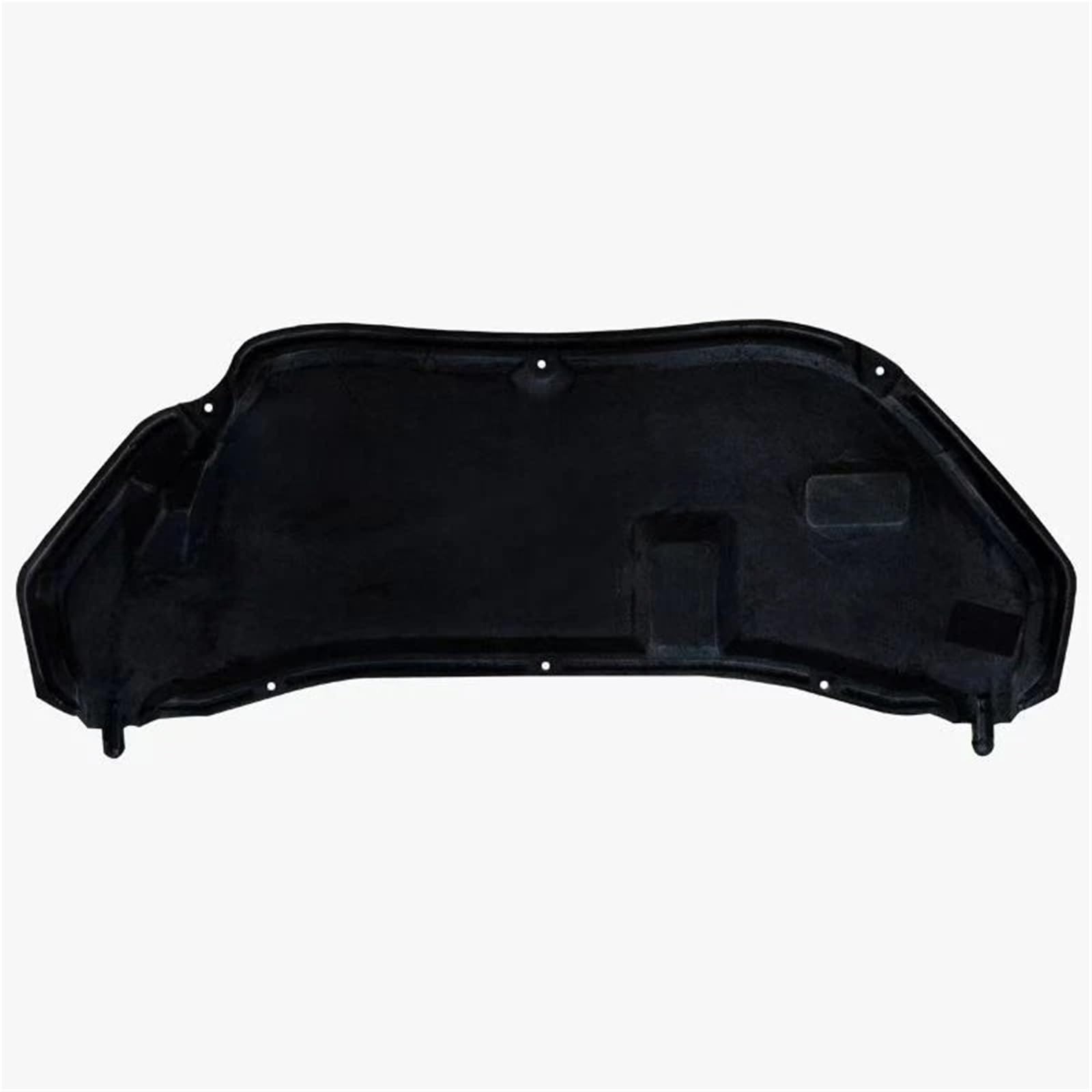 Himwqfuh 2 2007-2014 Car Hood Insulation Pad For Mazda 2 For Mazda 3 2007 2014 2023 Front Hood Engine Sound Insulation Pad Flame Retardant Cotton Mat Car Accessories(2 2007-2014)