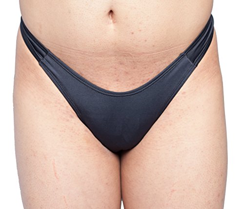 SOR, Inc. Ultimate Hiding Gaff Panty Black Lycra. Crossdresser, Transgender