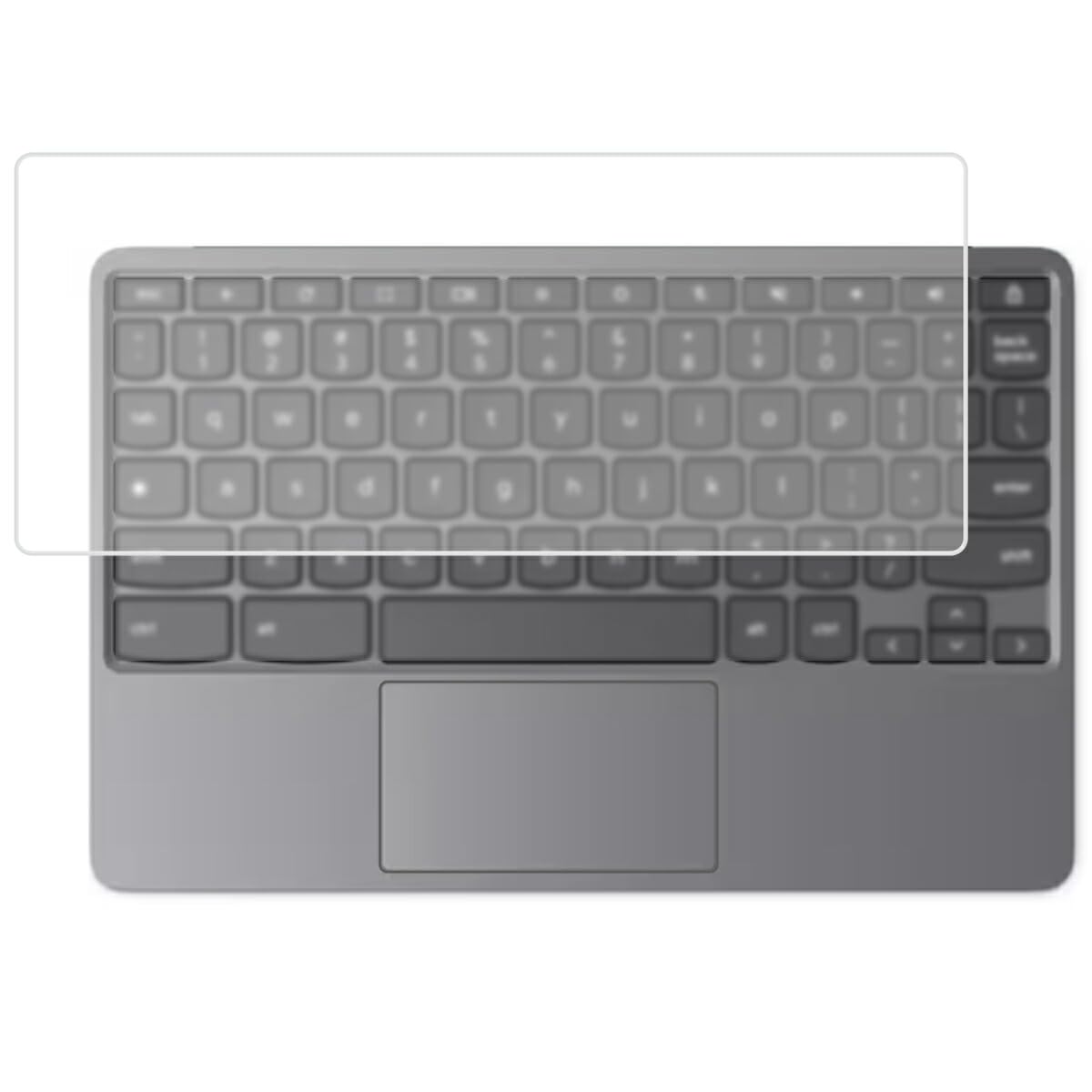 Lenovo Chromebook本体 グレー キーボードカバー付き Amazon | ClearView Lenovo Chromebook Duet Gen 9 2024年モデル 用