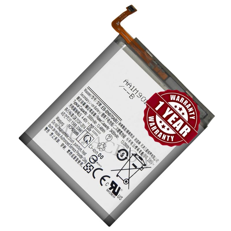 Image of Original EB-BN970ABU Battery Compatible for Samsung Galaxy Note 10 - (3500mAh) - 1 Year Warranty JK1