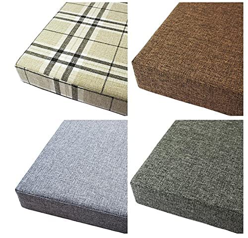 Cefrax Comfort Seat Cushion Home Chair Cushions Seat Pads Outdoor Indoor Thick Washable Non-Slip Square Seat Cushion For Kitchen Garden Office-Lattice 40*40*5Cm #TOP5