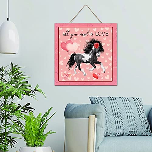 Plaque murale en bois avec dicton, le cadeau parfait pour femme et fille