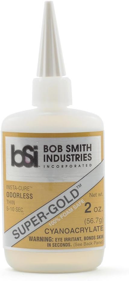 Super-Gold Odorless 2oz CA Adhesive Glue by BSI