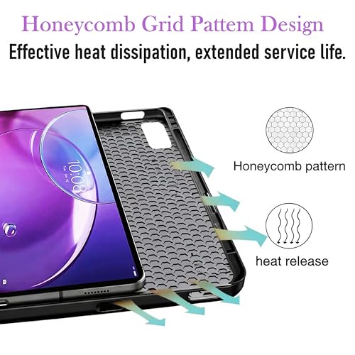 Image of ProElite Book Case Cover for Lenovo Idea Tab Pro 2nd Gen 13 inch 2026, Smart flip case Book Cover for Lenovo Idea Tab Pro 2nd Gen 13 inch Tablet with Pen Holder, Hippy