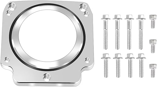 LS - Adaptador de cuerpo del acelerador de aluminio - Endxedo Endxedo Kit de placa adaptador para colector de entrada LS1 de 3 pernos a LS3 4 pernos