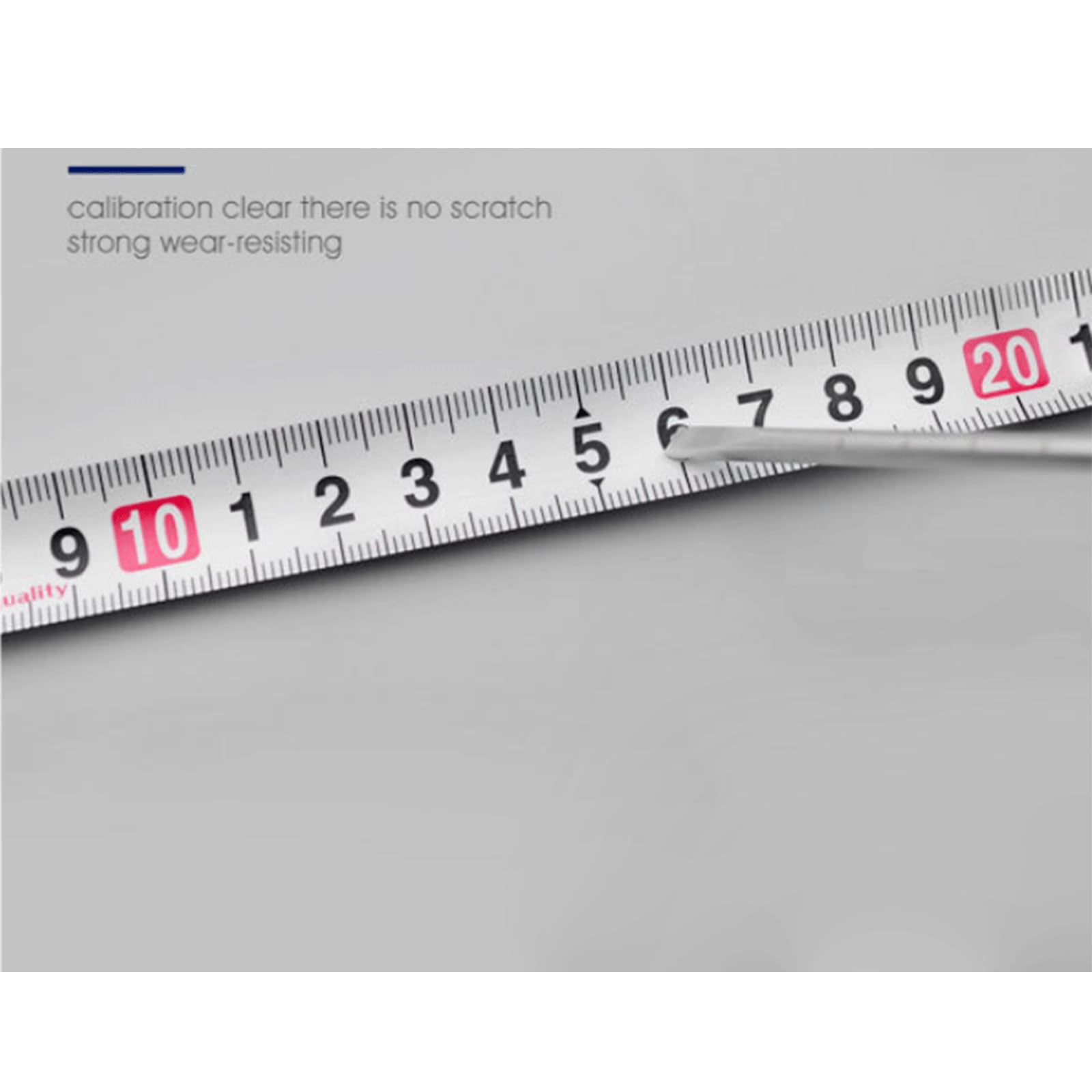 Cinta métrica retráctil, Cinta métrica portátil de Acero, 3 Metros/5 M/7,5 M/10 M, Cinta métrica de Doble Escala