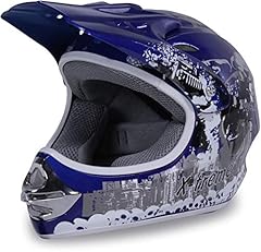 Actionbikes Motors Motorradhelm X-Treme Kinder Cross Helme Sturzhelm Schutzhelm Helm für Motorrad Kinderquad und Crossbike (X-Small)