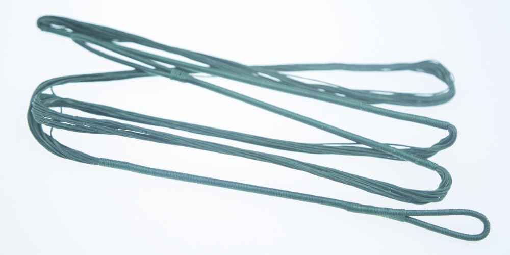 Green B50 Dacron Replacement Recurve Bowstring - Actual String Length - 14 Strand Bow String