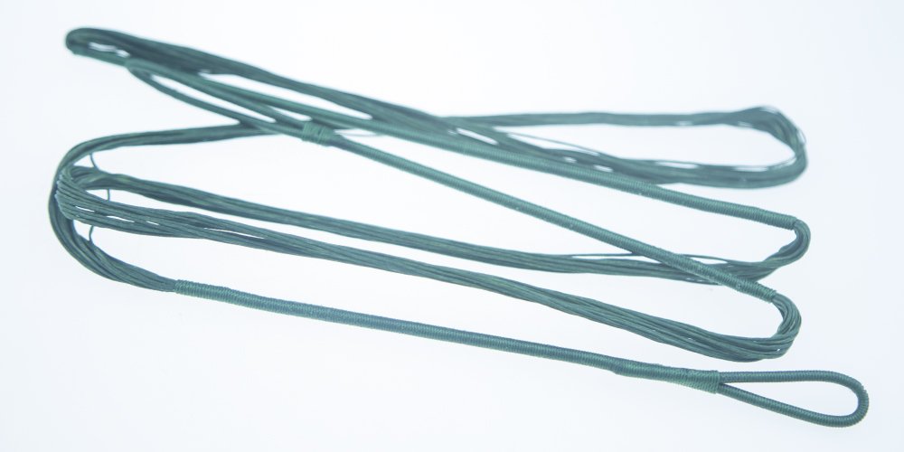 Green B50 Dacron Replacement Recurve Bowstring - Actual String Length - 16 Strand Bow String (52 INCH)