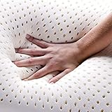 Travesseiro Duoflex Natural Látex Slim 10 cm, Branco, para fronha 50 x 70 cm glide