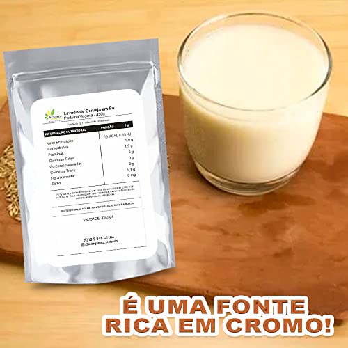 Levedo de Cerveja em Pó Premium 450g À Orgânica
