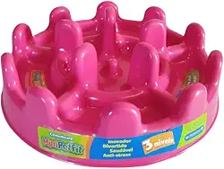 Pet Games Comedouro Lento Funcional Mini Pet Fit Pink Para Cães