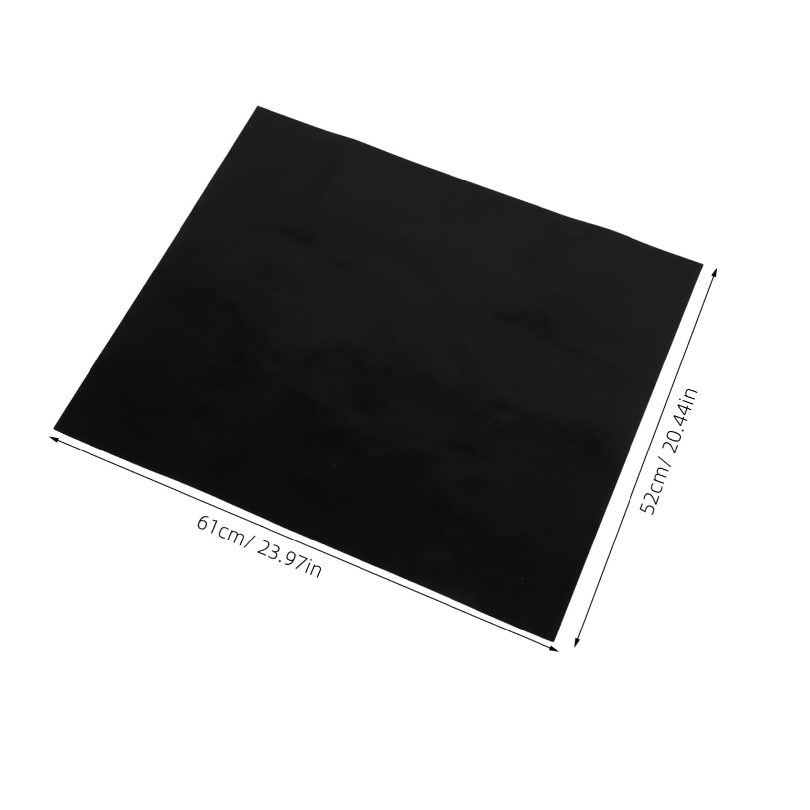 ABOOFAN 4 Piezas Estera de de inducción Protector de la coquetería de inducción Protector de Cocina electrica Almohadilla de Cocina Fibra de Vidrio Negro