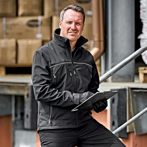 elysee Softshell-Jacke - schwarz - Größe: XL