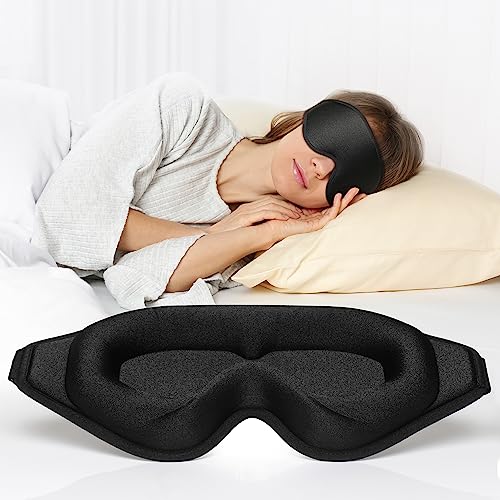 Silk-Sleep-Eye-Mask-for-Men-Women-Comfortable-Super-Soft-Eye-Mask-with-Adjustable-Strap-100-Pure-Silk-Works-with-Every-Nap-Position-Ultimate-Sleeping-Aid-Blindfold-Blocks-Light-Jersey-Slumber