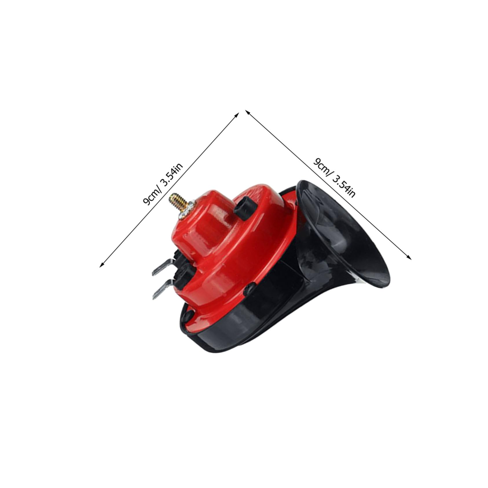 POPETPOP Kit de Bocina de Aire Eléctrica con Soporte Fuerte y Sonido Potente 12v 110db para Coche y Motocicleta para Uso Exterior