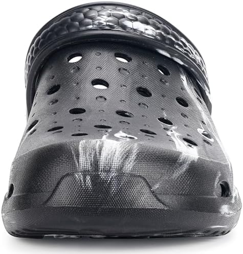Gaatpot Mens Womens Garden Clogs Black,9.5-10.5 Women/8-9 Men - 3