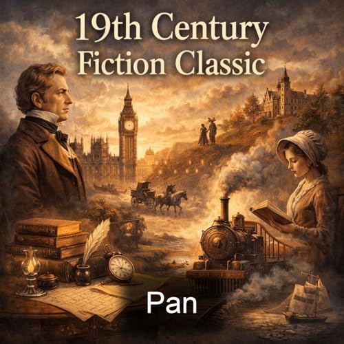 Pan Podcast Por Knut Hamsun arte de portada