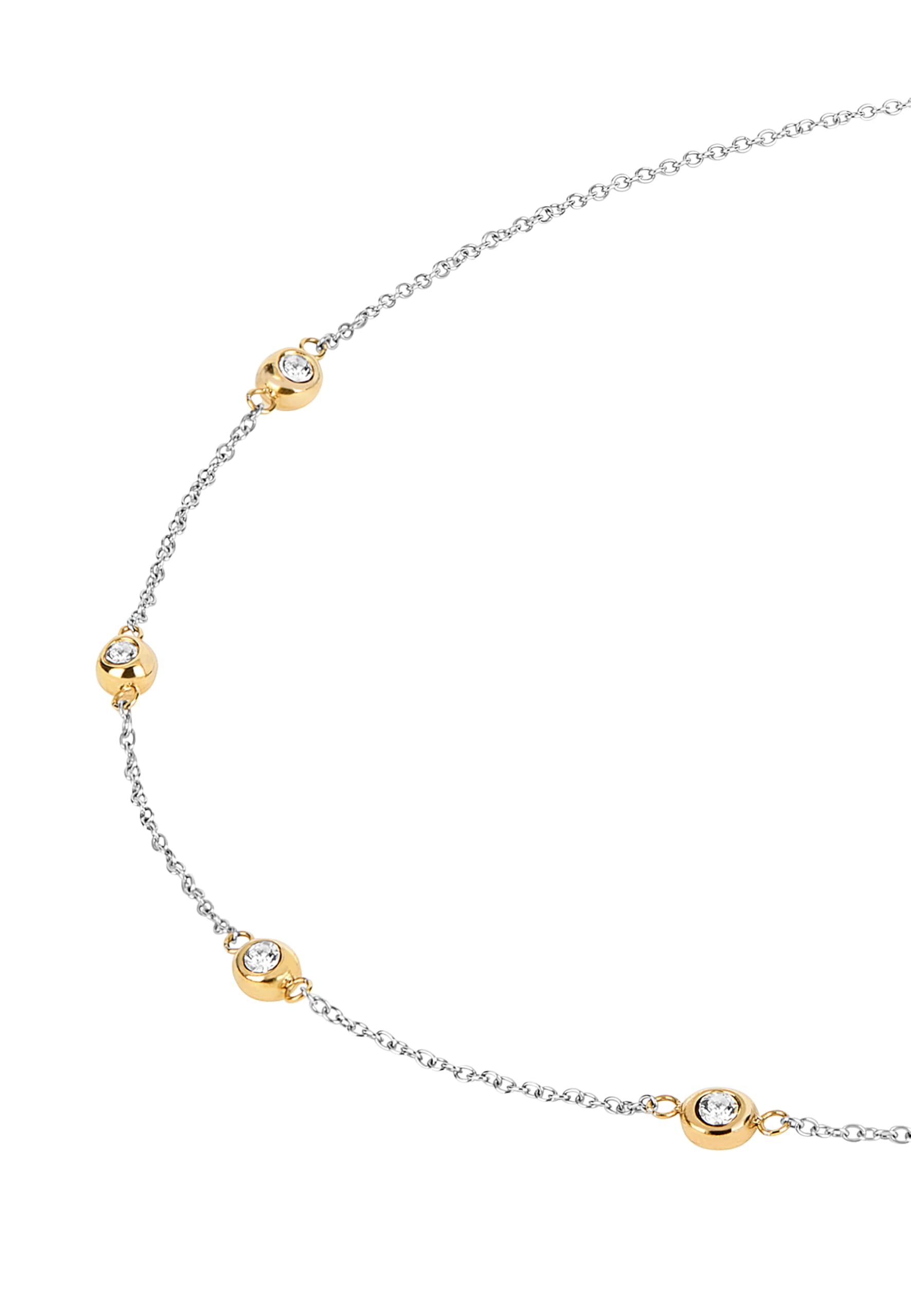 Breil, Collana Donna in Acciaio, Cristalli | Collezione MOONLIGHT, Collana, Dimensione 45 cm, Gioiello idee regalo donna