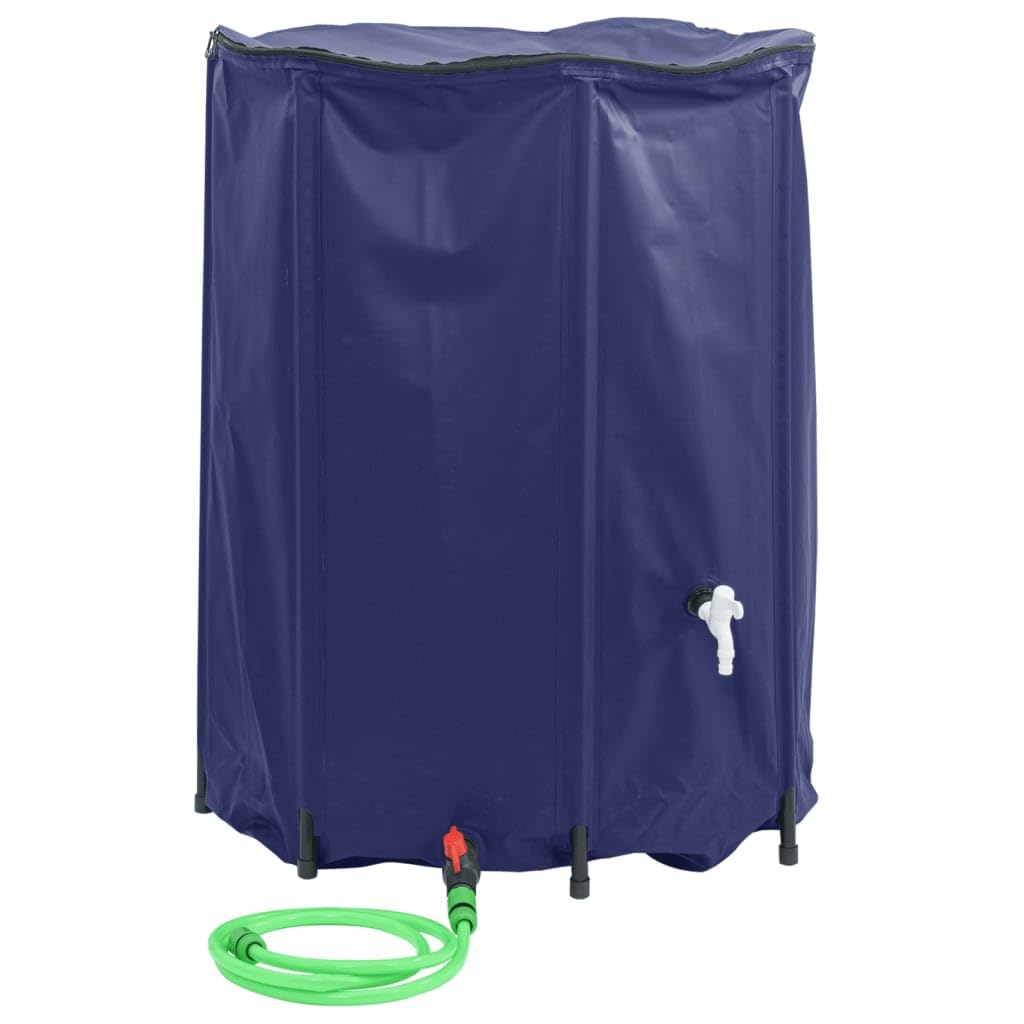 Tanque de agua con grifo plegable 1350 L de PVC,Contenedores de agua Bidón de agua Plegable Tanque de Agua Bolsa de Agua Bolsa de Agua para Emergencia,Preparador,Preparación de Crisis