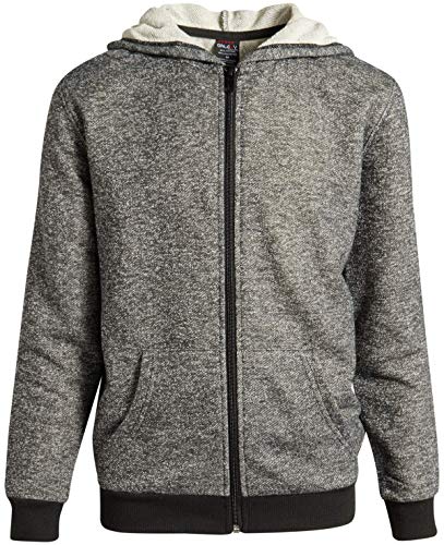 Galaxy By Harvic Boys? Jogger Set ? 2 Piece French Terry Sweatshirt And Sweatpants (S-Xl), Size Small, Heather Black #TOP1