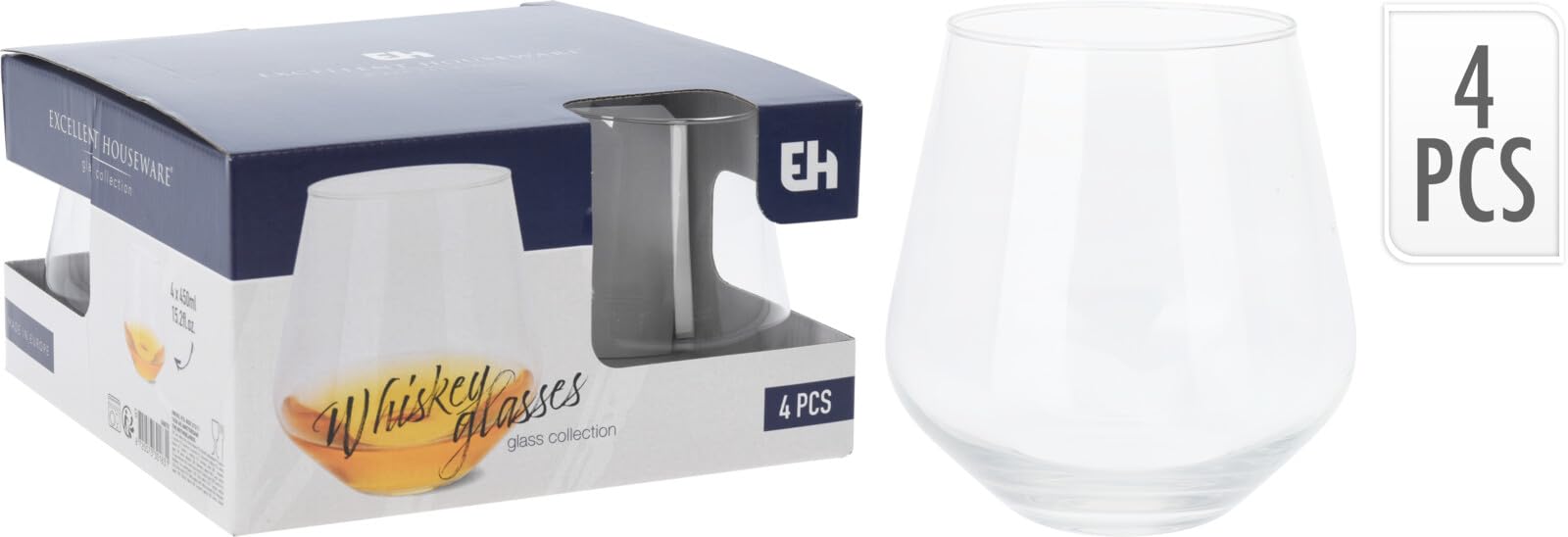 Galvog® Drinking Tumblers 450ml, Colorless (Clear), Medium - Image 2