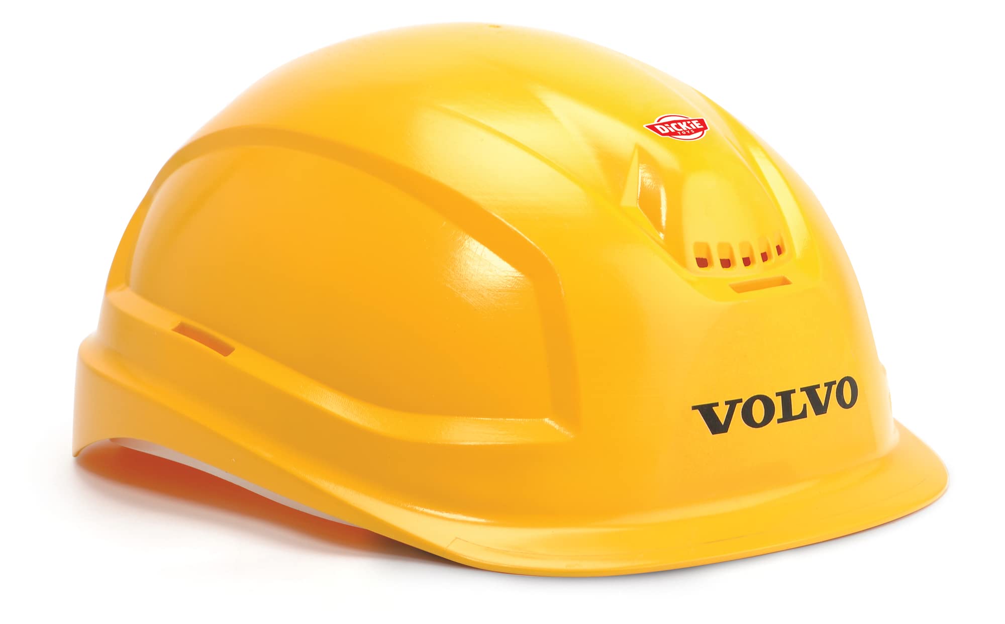 Dickie Toys-Volvo Baustellen-Spielzeug (9-teiliges Set)-für Kinder ab 3 Jahren, 1 Meter hoher Kran, 3 Baustellenfahrzeuge (Radlader, Bagger, Kipplaster), Sandspielzeug & Helm, Mehrfarbig (203724007)
