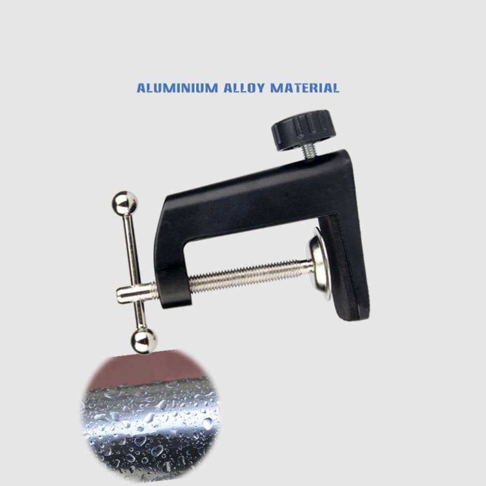 2pcs Table Mounting Clamp Table Lamp Clamp Mic Table Clamp Table Clamp Mount Desk Holder Clamp Metal Table Clamp Metal Table Mounting Tablet Stand Holder Desk Clamp Desk Lamp