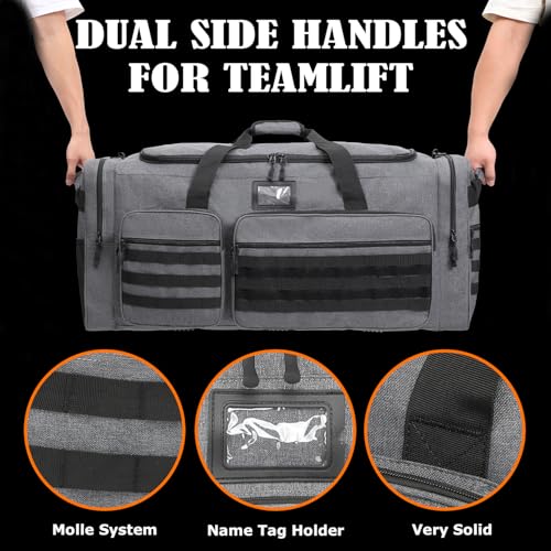 Image of 130L Extra Large Duffle Bag for Men, Heavy Duty Large Duffle Bag for Travel