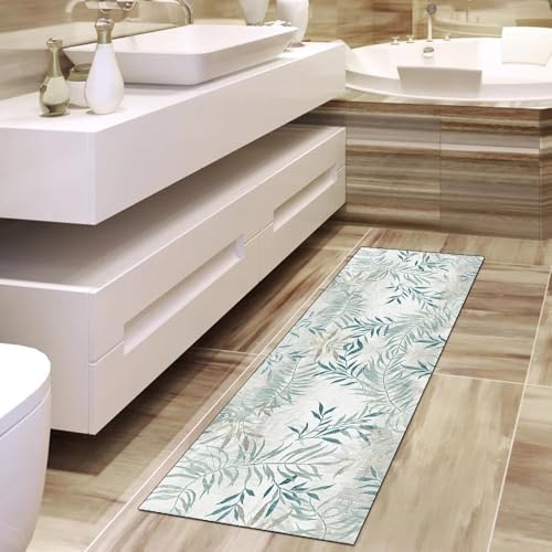 Alfombra de pasillo para evitar resbalones con diseño lavable 4