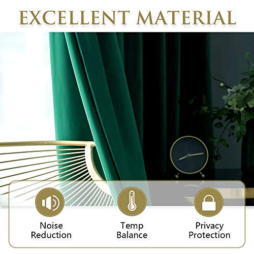 Stangh Grommet Velvet Curtains & Short Blackout Curtains #TOP6