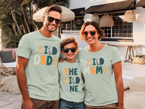 Image of Zoo Family Trips Matching Shirts Wild One Safari Animal Theme Outfit