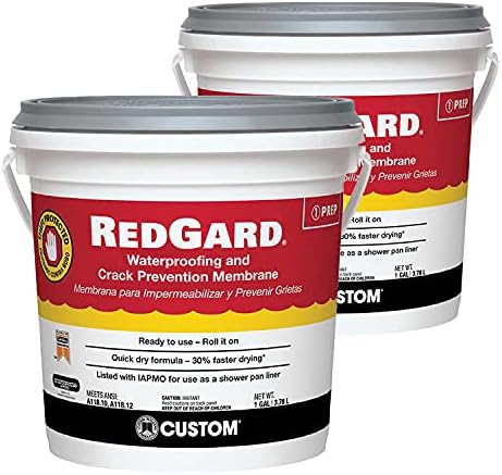 REDGARD® WATERPROOFING AND CRACK PREVENTION MEMBRANE (1 Gal / 3.78L ...