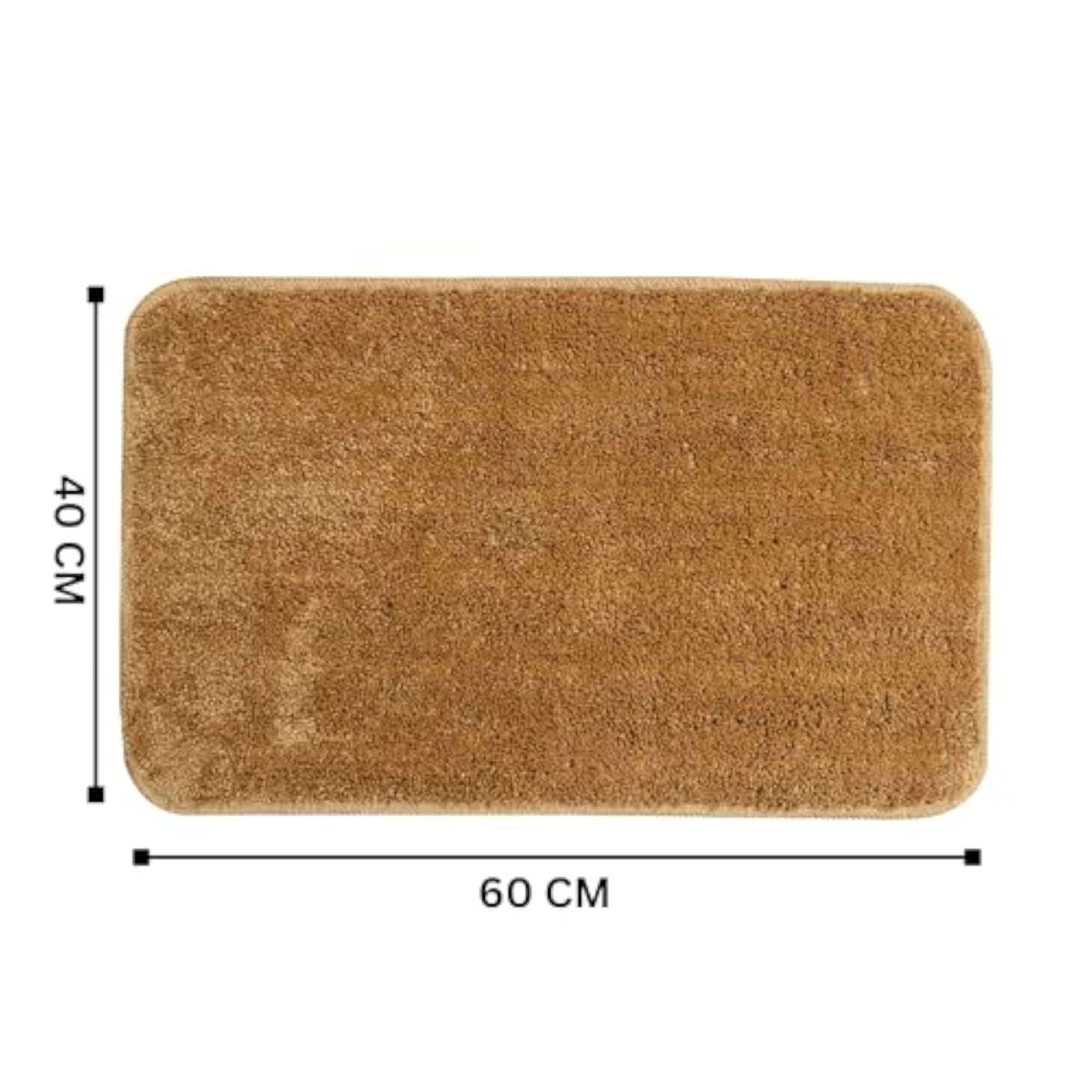 Microfibre Bath Mat 40 x 60 cm, Absorbent Floor Mat