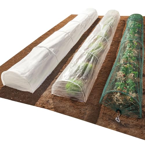 Probache - Set de 3 serres Tunnel de forçage accordéon 4m
