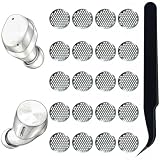 Filtro antipolvere di ricambio per auricolari Technics EAH-AZ40 / EAH-AZ60 / EAH-AZ80 & Sennheiser Momentum True Wireless 3/4 / Sport Earbuds filtri * 20 pezzi, argento Golor