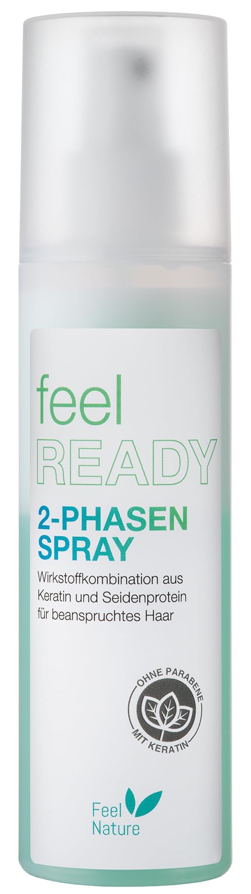 HWTONG Feel Nature 2-Phase Spray 200 ml Instant Care Spray Especially for Stressed & Damaged Hair