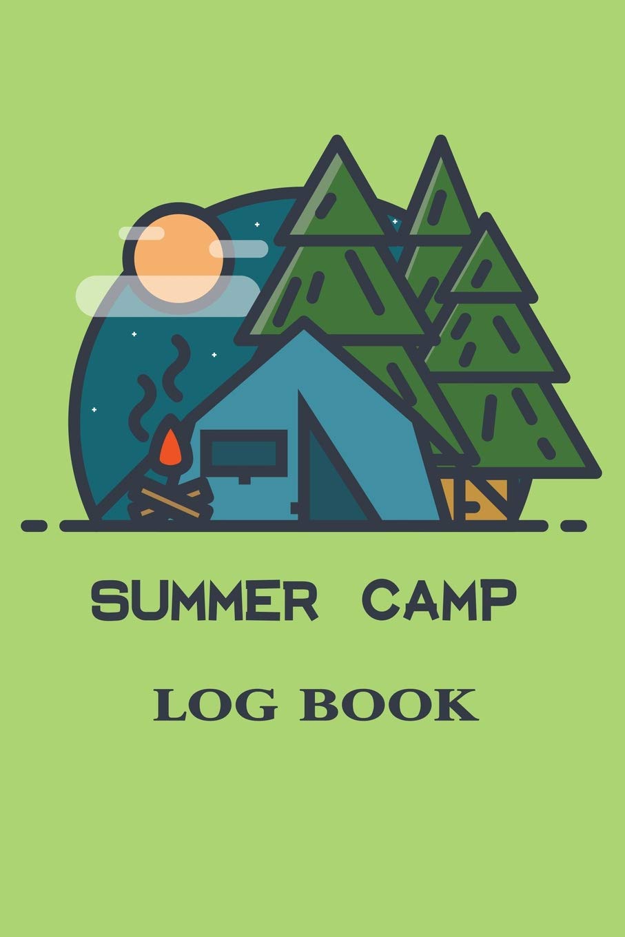 Buy Summer Camp Log Book Camping RV Trailer Travel Log Camping Journal