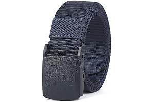 Tactical Belt with Plastic Buckle for Men