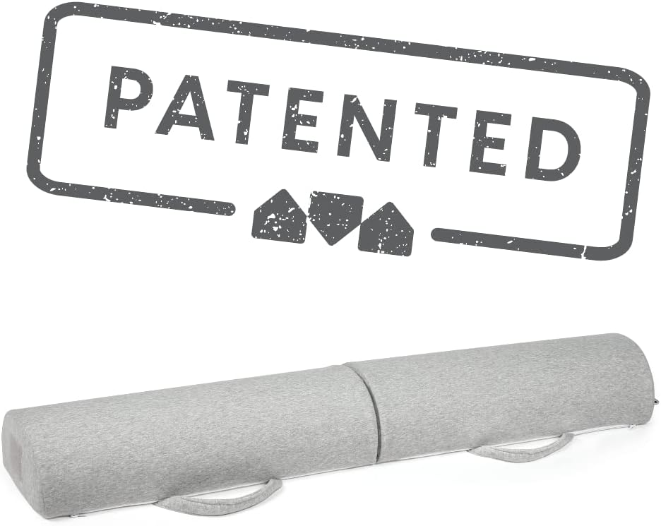 Milliard Bed Bumper (1 Pack, Travel) Foam Safety Rail Guard for Cot Bed/Toddler Junior Bed with Non-Slip Hypoallergenic Waterproof and Washable Cover, Bed Rail for Toddlers, Kids, Adults and Seniors