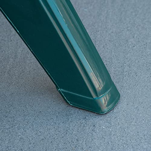 Outsunny 36.25" Dia Round Plastic Patio Table With Umbrella Hole, Outdoor Bistro Dining Table, For Bar, Garden, Backyard, Poolside, Yard, Green #TOP7