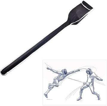 Portable Foldable Fencing Sword Bag,1680D Oxford Cloth Thickened Fencing Sling Shoulder Bag for Foil Sabre and Epee,Fencing Storage Bag, Various Colors