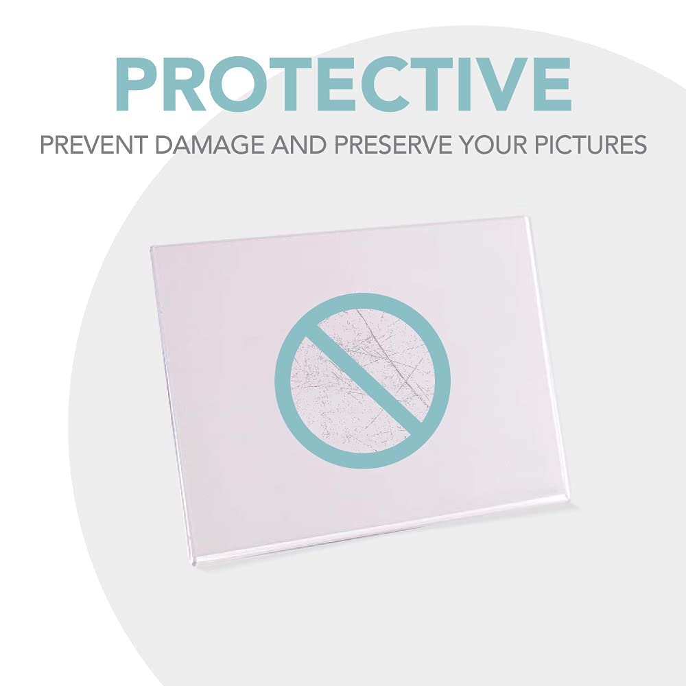 Photo Booth Frames 6x4 Inch Clear Acrylic Picture Frame for