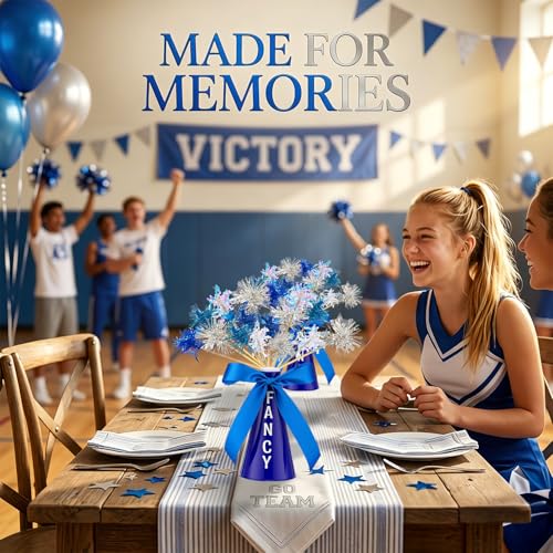 Mégaphone bleu pour événements d'équipe et activités de fête - 4