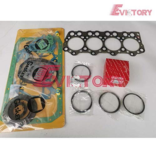 Joint d'étanchéité complet 4D32 4D32T et anneau de piston KKT pour moteur