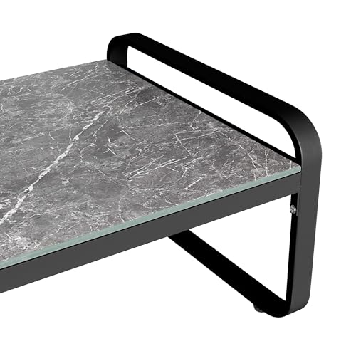 Jtyca Garden Furniture, Rattan Garden Furniture Sets for 6-7 People, Outdoor Corner Sofa, Patio Set with Galvanised Iron Frame, Adjustable Legs, Includes all Seat and Back Cushions, Grey 7 Jtyca Garden Furniture, Rattan Garden Furniture Sets for 6-7 People, Outdoor Corner Sofa, Patio Set with Galvanised Iron Frame, Adjustable Legs, Includes all Seat and Back Cushions, Grey - Image 7